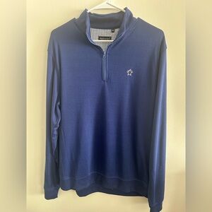 Simply Southern Blue Quarter-Zip Pullover Men’s Size M